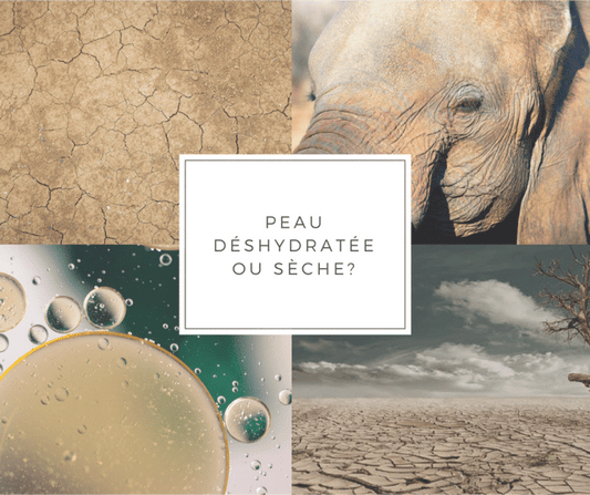 Comment savoir si ma peau est sèche ou déshydratée?