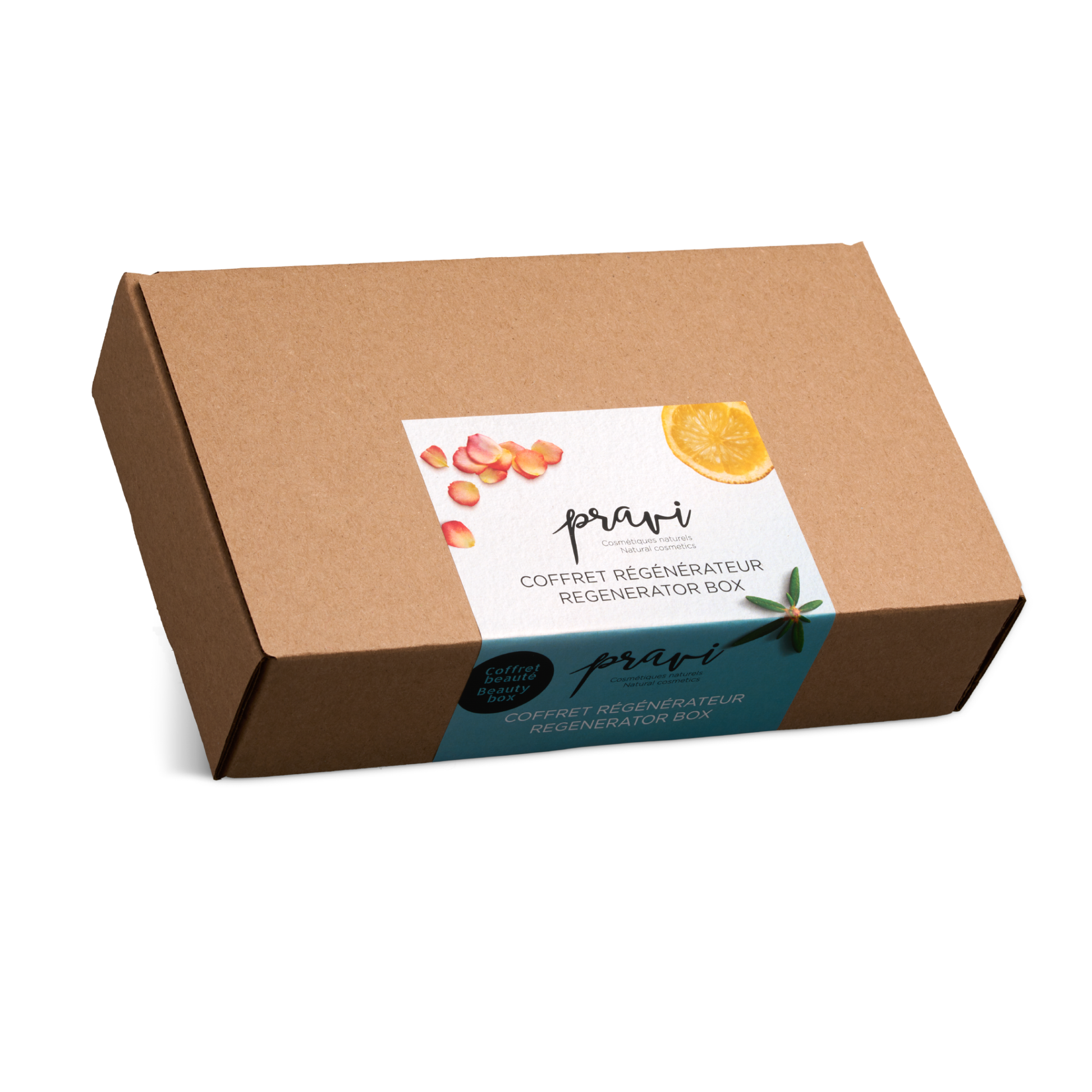 Pravi regenerating skincare set natural face care