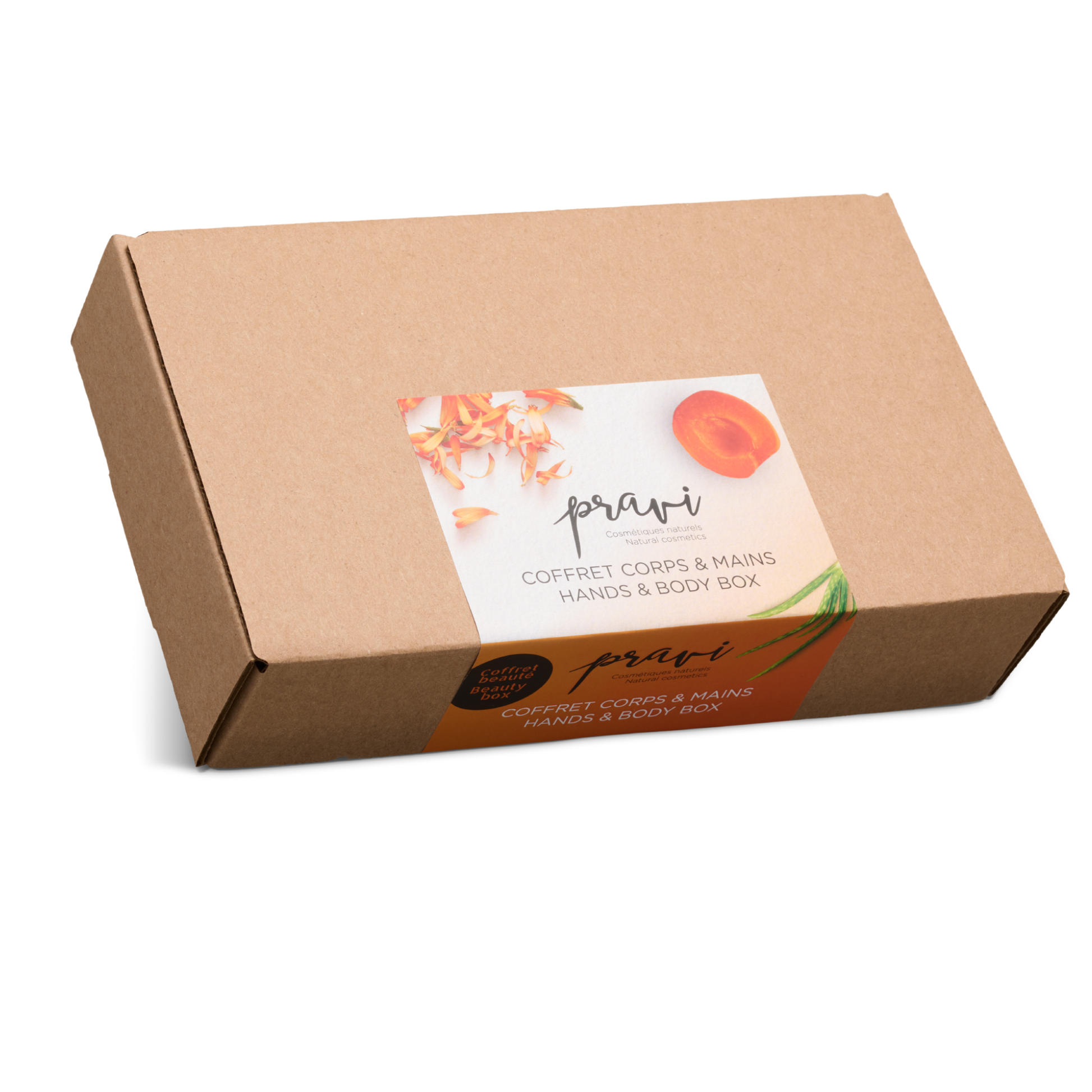 Coffret corps & mains natural cosmetic gift set