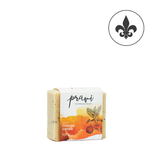 Savon orange-vanille
